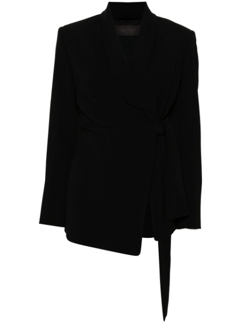 Max Mara wrap-design blazer Women