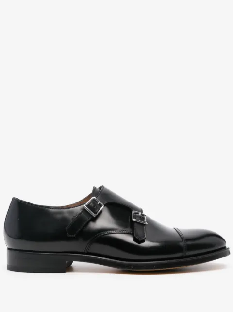 Doucal's chaussures en cuir à boucles