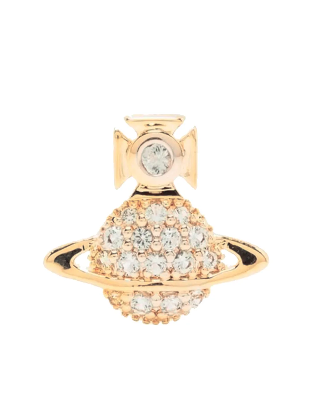 Vivienne Westwood Messing oorbellen - Goud
