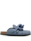 JW Anderson chain loafer mules - Blue