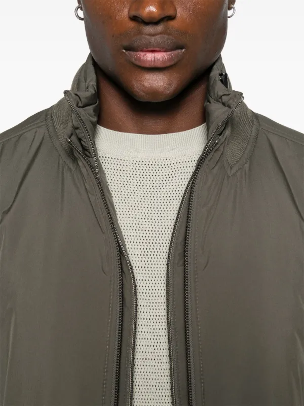 Corneliani フーデッド ジャケット | グリーン | FARFETCH JP