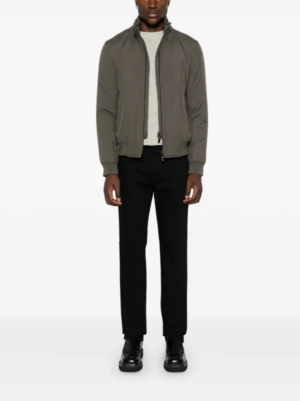 Corneliani フーデッド ジャケット | グリーン | FARFETCH JP