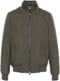 Corneliani hooded bomber jacket - Green