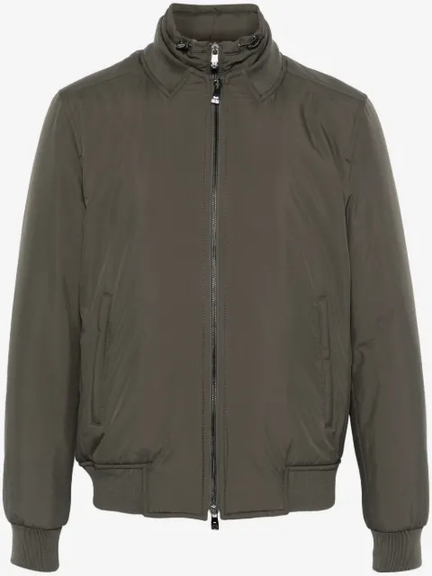 Corneliani chamarra bomber con capucha