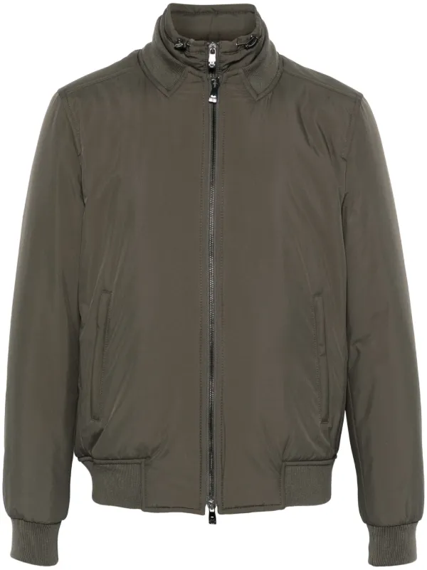 Corneliani フーデッド ジャケット | グリーン | FARFETCH JP