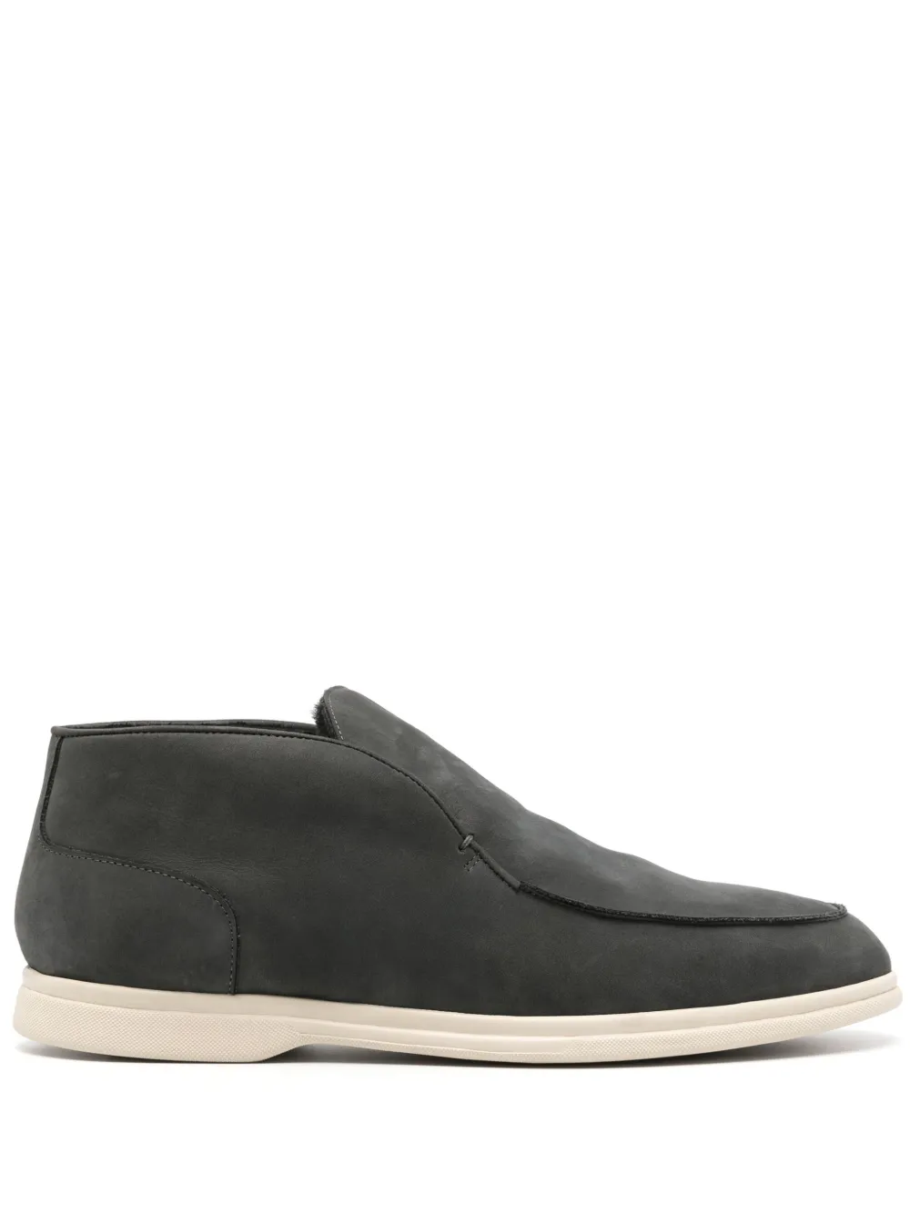 Corneliani leather loafers | Green | Image 1