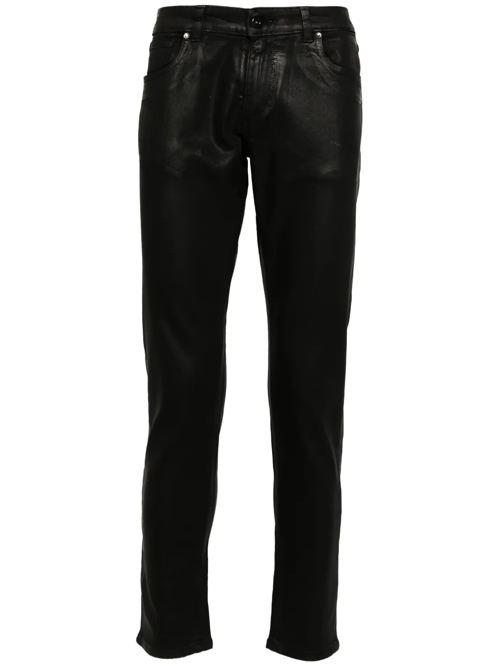 Salvatore Santoro Gecoate jeans Zwart