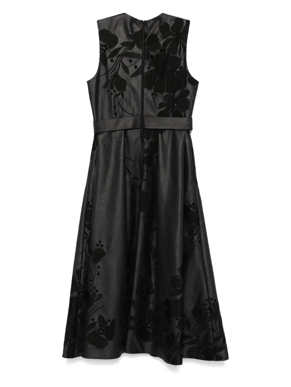 eliesaab Elie Saab Maxi-jurk met geborduurde bloemen - Zwart