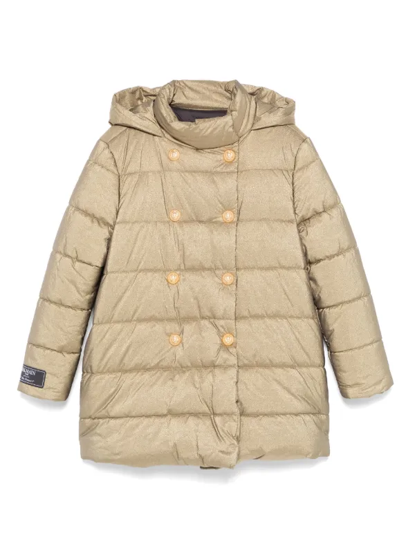 Kids metallic puffer jacket shop