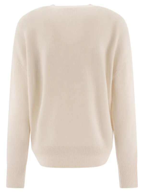 Givenchy 4G Cashmere Jumper White FARFETCH AO