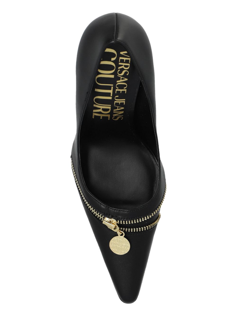 Versace Jeans Couture 105mm zip-detail pumps