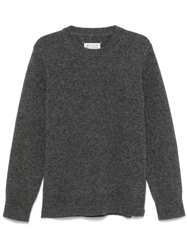 Maison Margiela Wool Sweater | Grey | FARFETCH AO