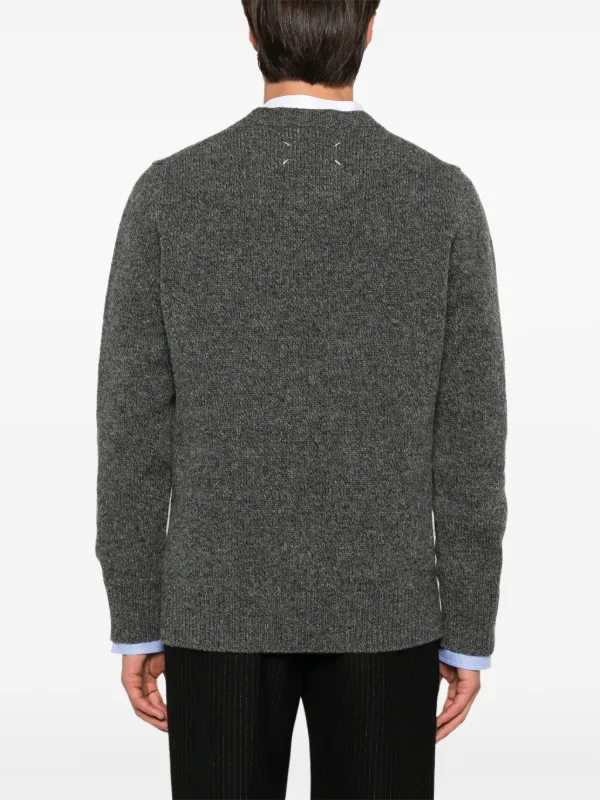 Maison Margiela ウール セーター | グレー | FARFETCH JP