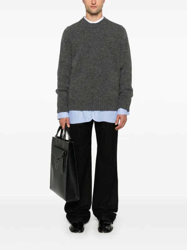 Maison Margiela ウール セーター | グレー | FARFETCH JP