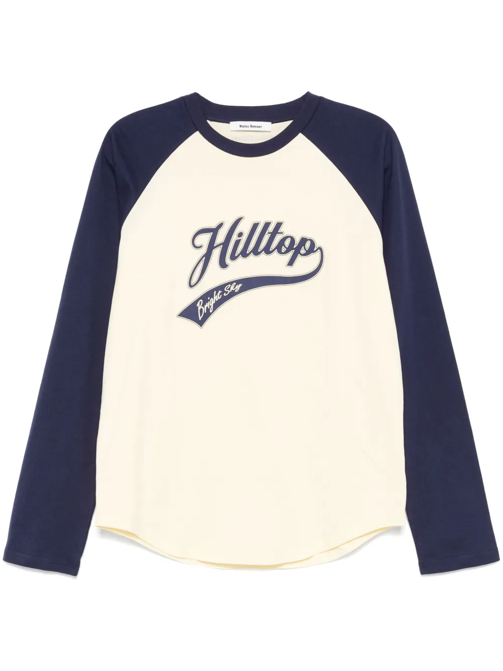 Wales Bonner Hilltop T-shirt Blauw