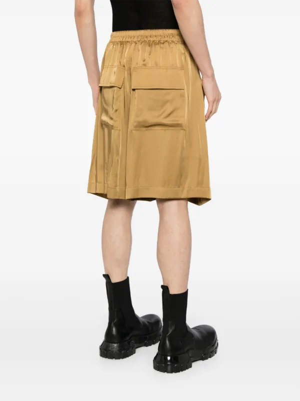 RICK OWENS WOMENS LIDO BOXER SHORTS BLACK SS24｜DOSHABURI Online Shop