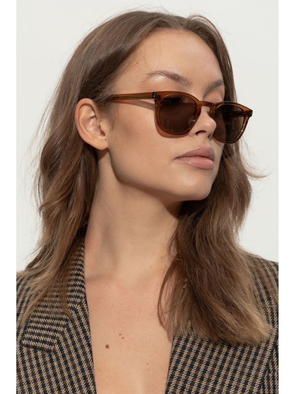 Saint Laurent Eyewear SL 28 sunglasses - Geel