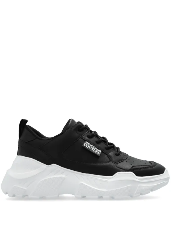 Versace Jeans Couture Speedtrack Sneakers Zwart FARFETCH NL