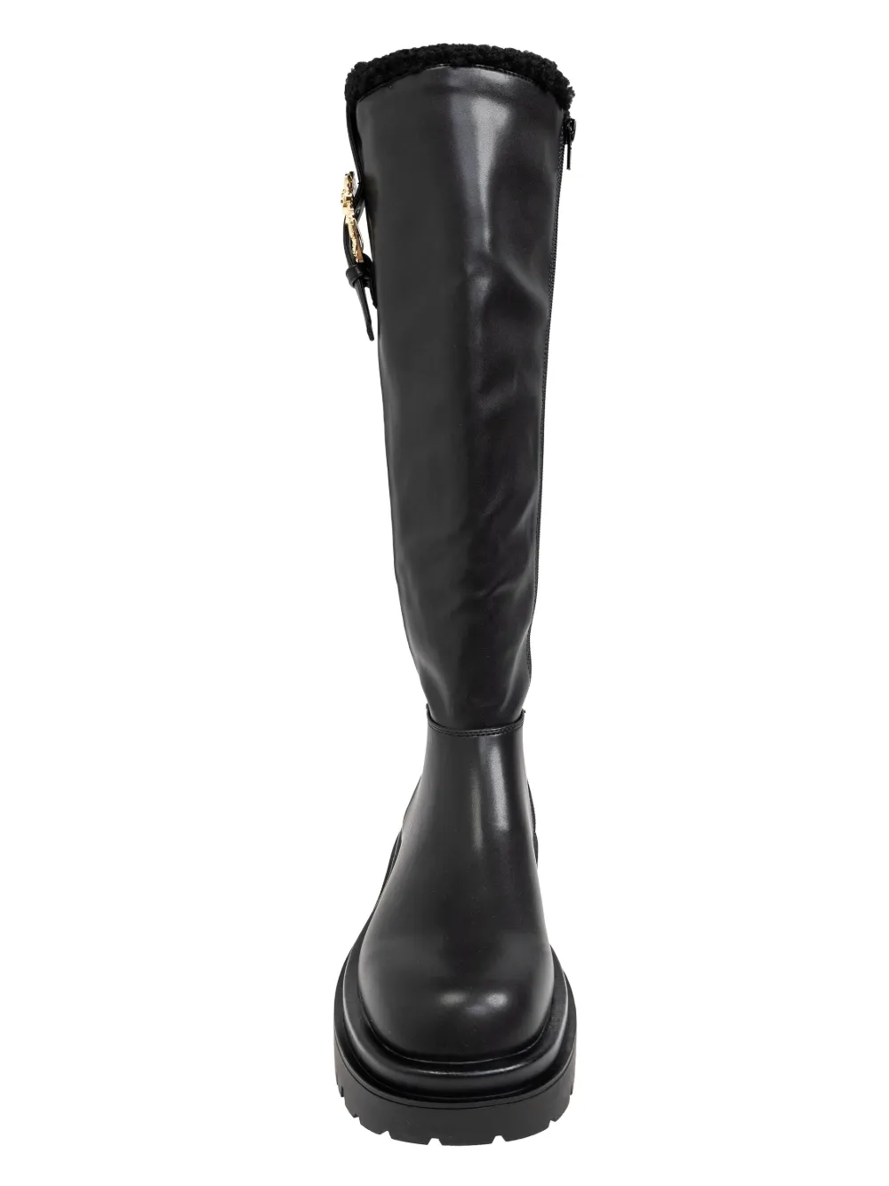 Affordable Versace Jeans Couture Drew baroque buckle knee-high boots Women