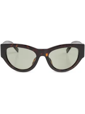 Saint Laurent Eyewear キャットアイ サングラス | ブラウン | FARFETCH JP