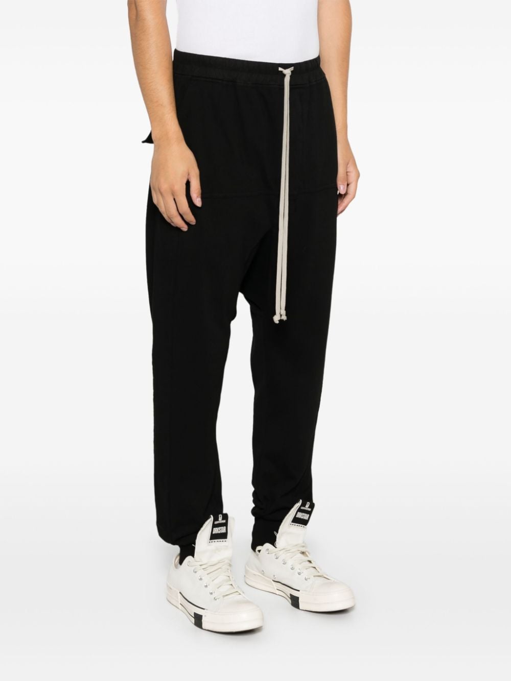 Shop Rick Owens Drkshdw Prisoner Sweat Pants In Black