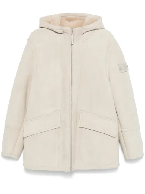 Stone Island chamarra con capucha