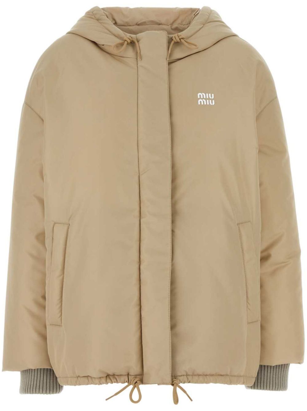 Miu Miu hooded down jacket Women