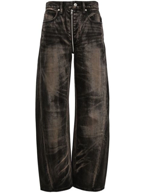 Alexander Wang mid-rise straight-leg jeans Women