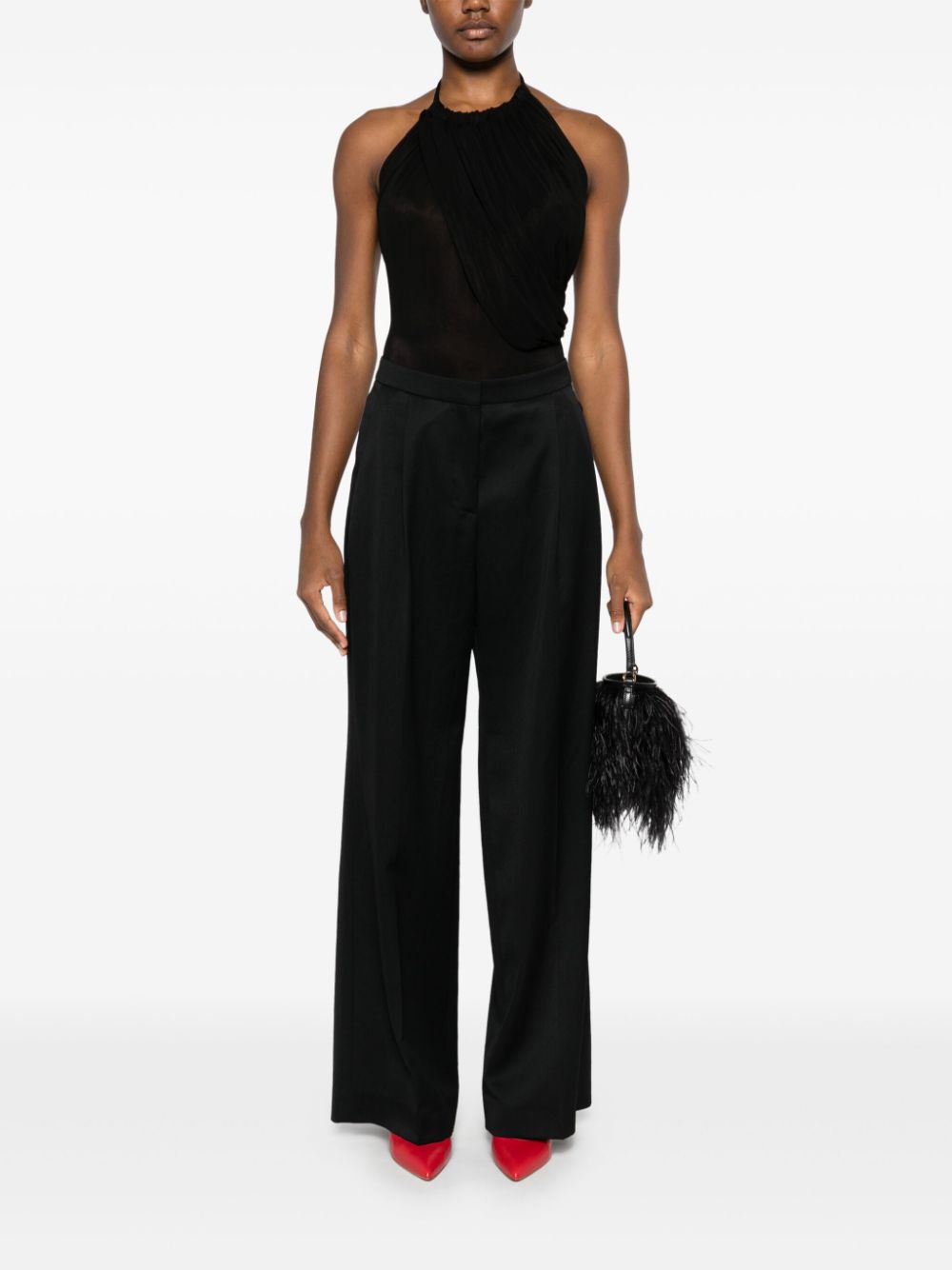 Givenchy Wollen pantalon - Zwart