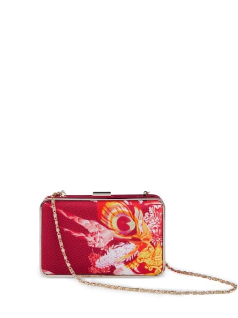 Shanghai Tang x Jacky Tsai Flower Dragon clutch bag