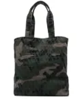 Valentino Garavani camouflage-pattern tote bag - Green