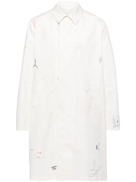 Undercover printed coat