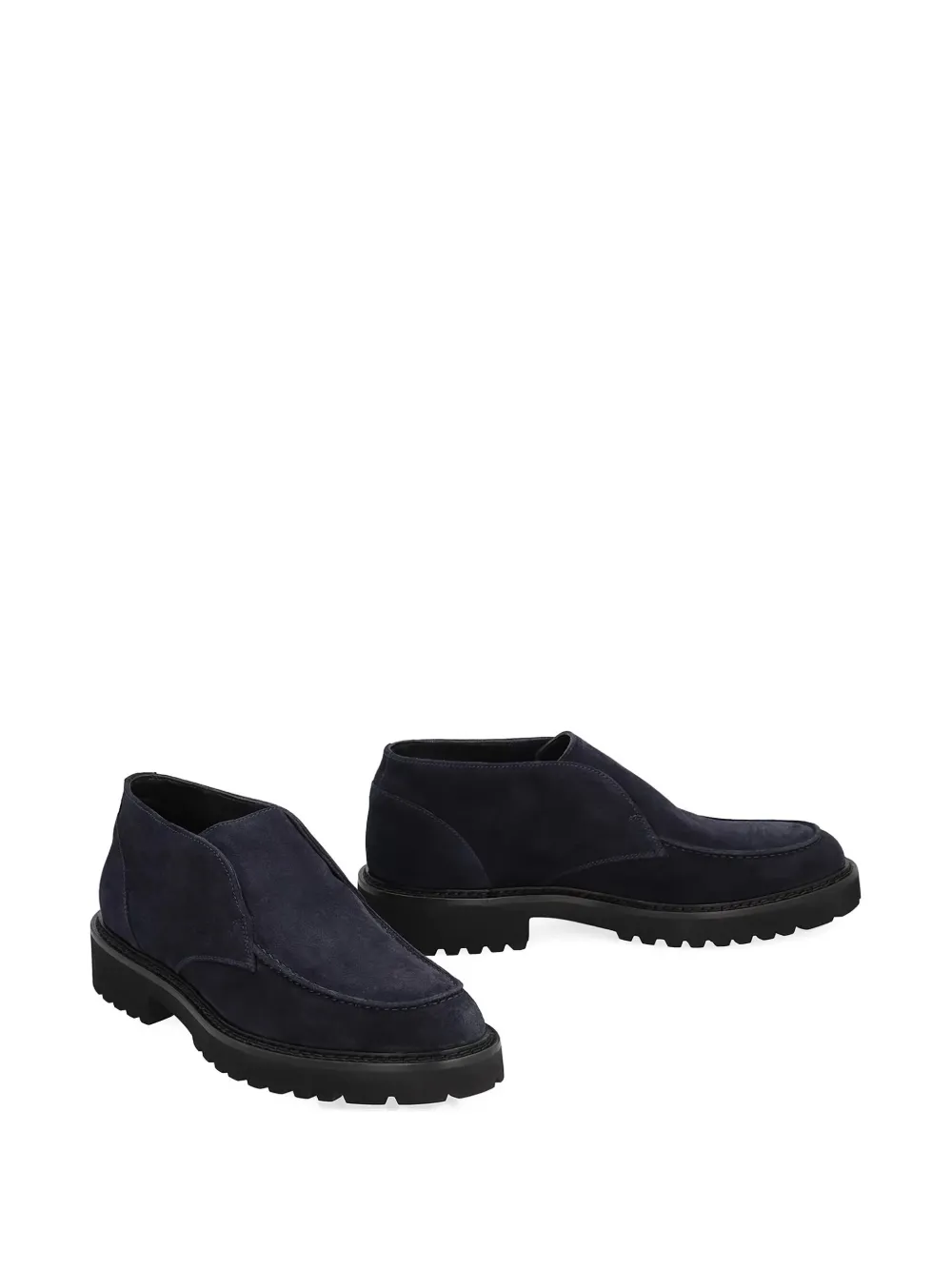 Doucal's leather loafers - Zwart