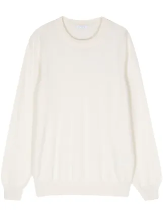 Malo Cashmere Sweater White FARFETCH BH