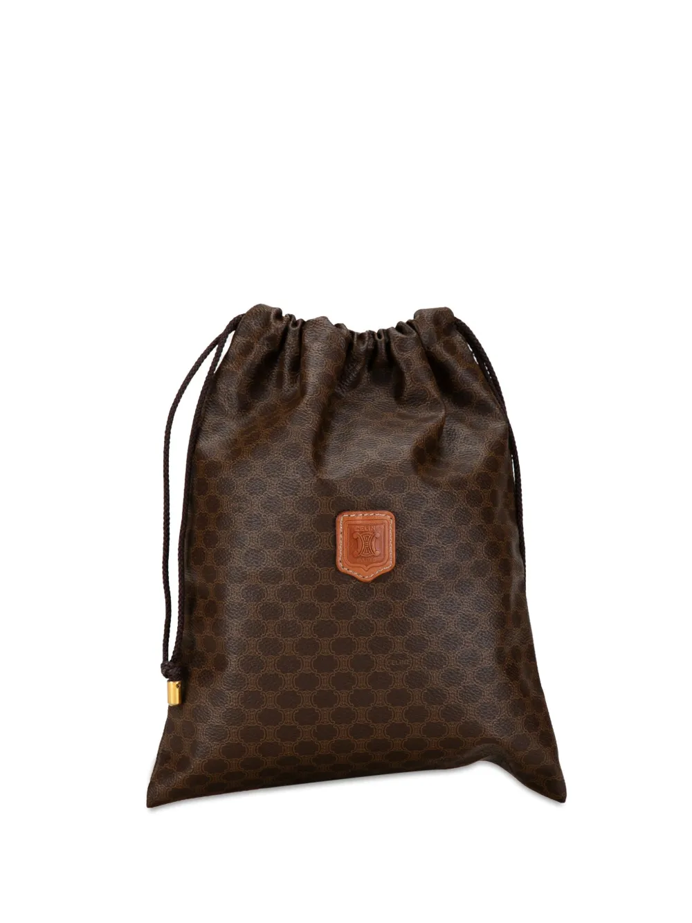 Céline Pre-Owned 20th Century Macadam Drawstring pouch | Brown | Image 1