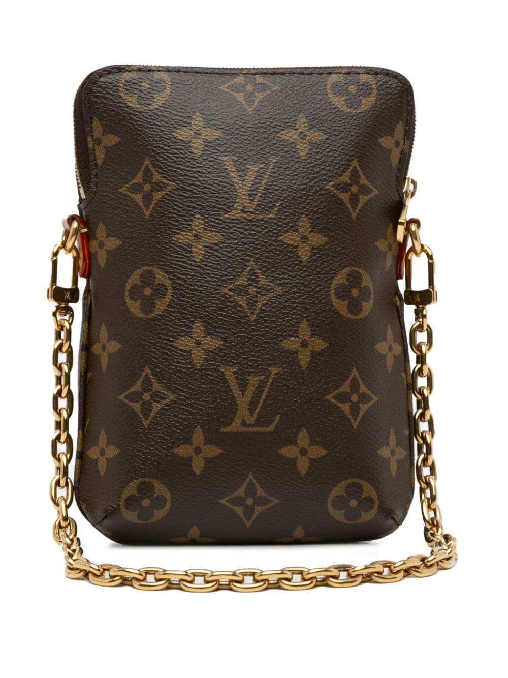 Louis Vuitton Pre-Owned 21st Century Monogram Utility Phone Sleeve satchel - Bruin