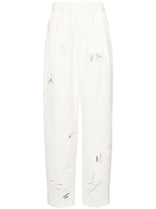 Pantalon à imprimé modèle - Undercover - Modalova