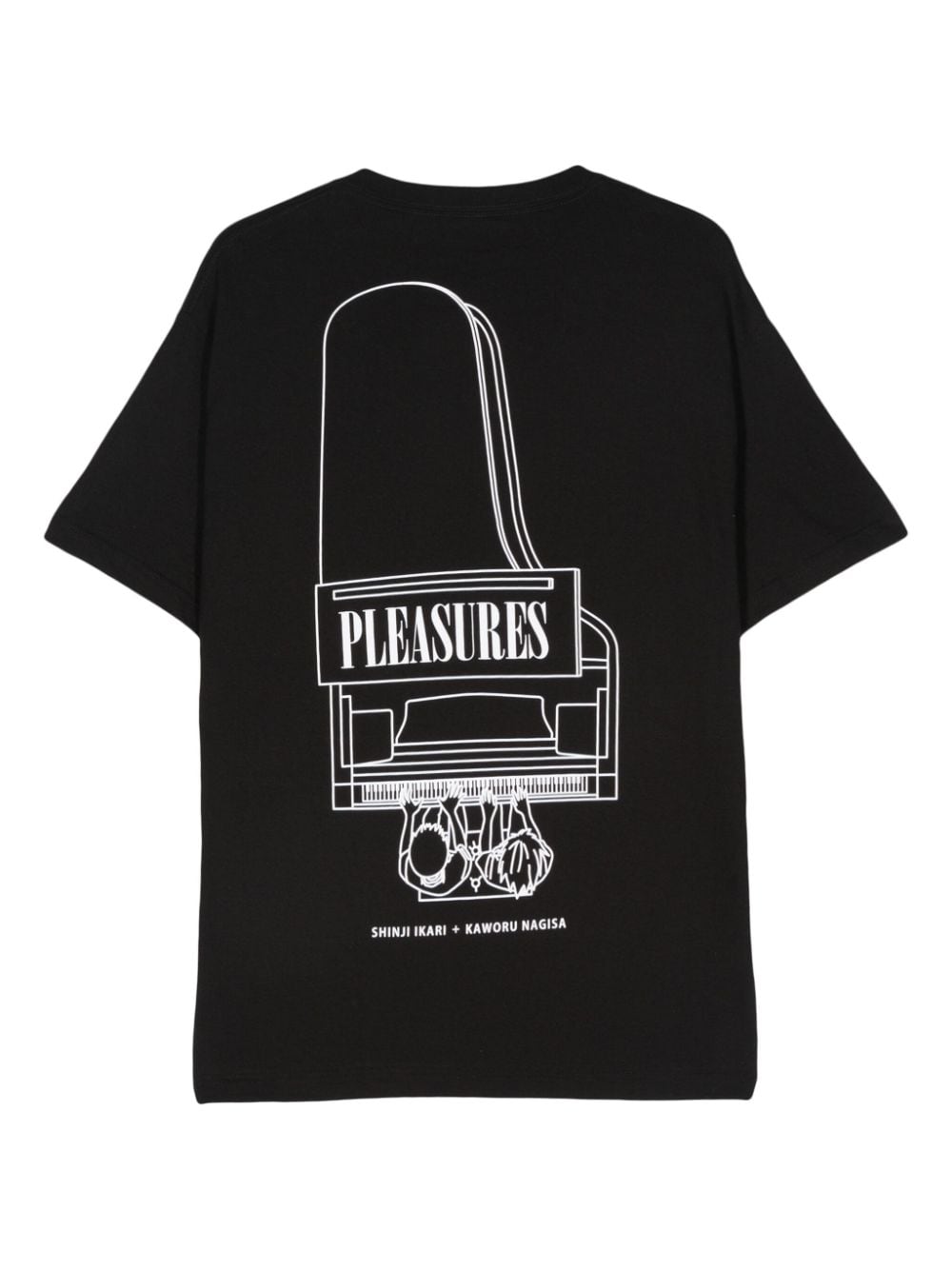 Pleasures x Evangelion Piano T-shirt - Zwart