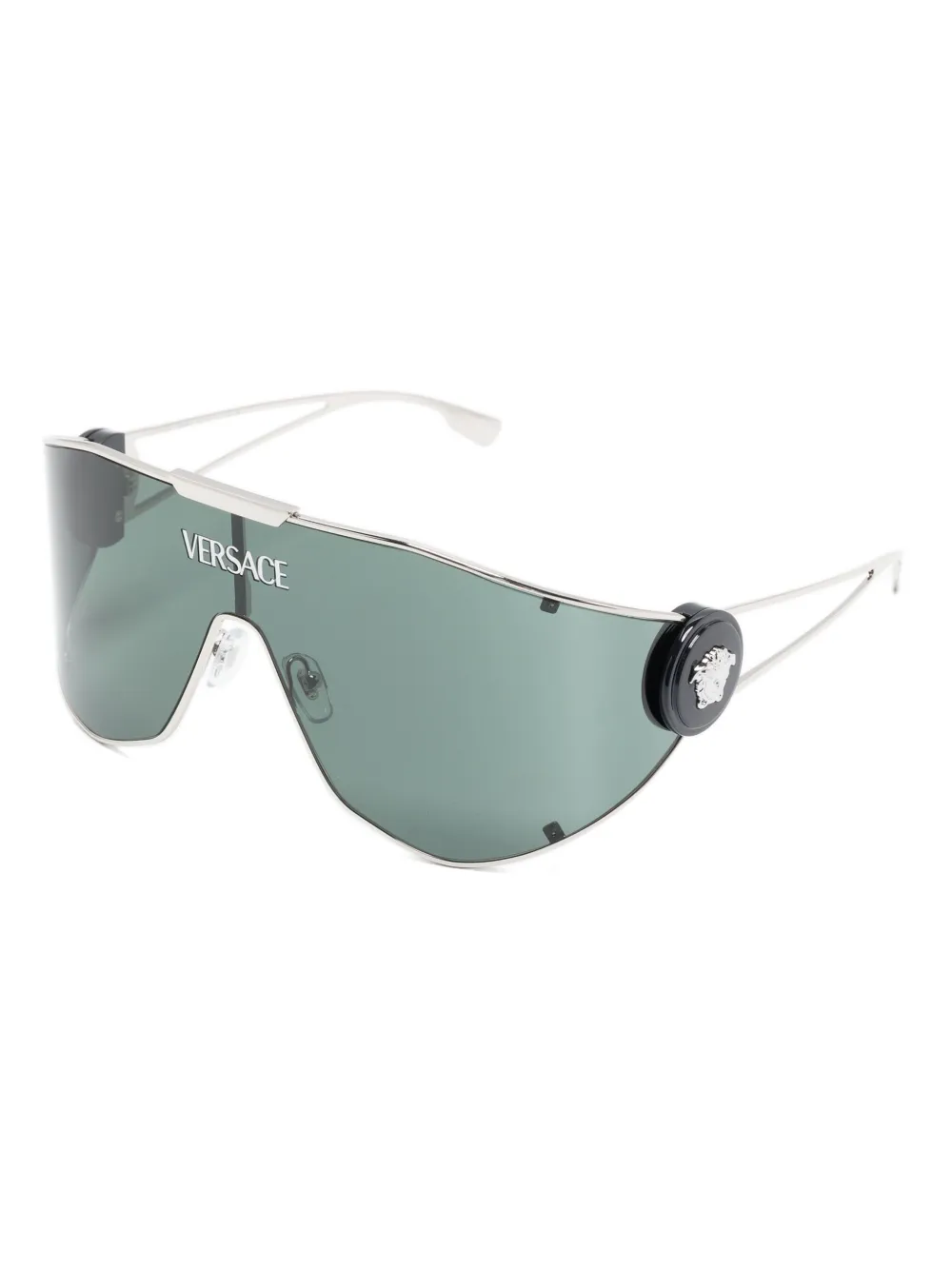 versaceeyewear Versace Eyewear Medusa zonnebril met geometrisch montuur - Grijs