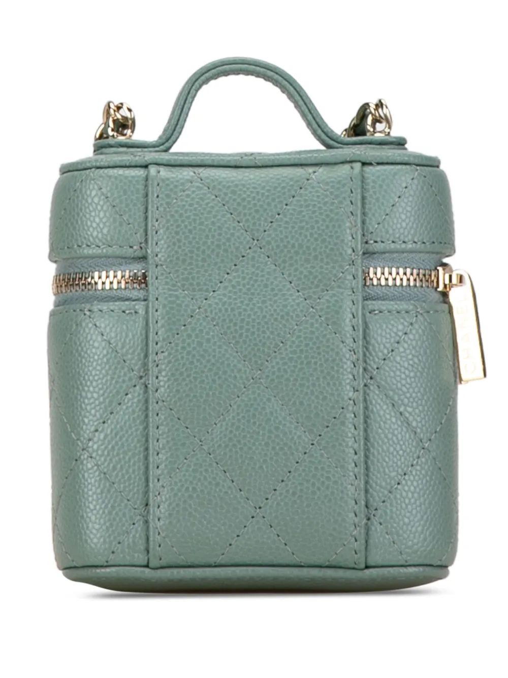 2021 Mini Caviar Handle with Care Case vanity bag