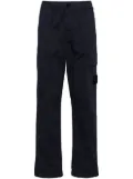 Stone Island Compass-badge cargo pants - Blue