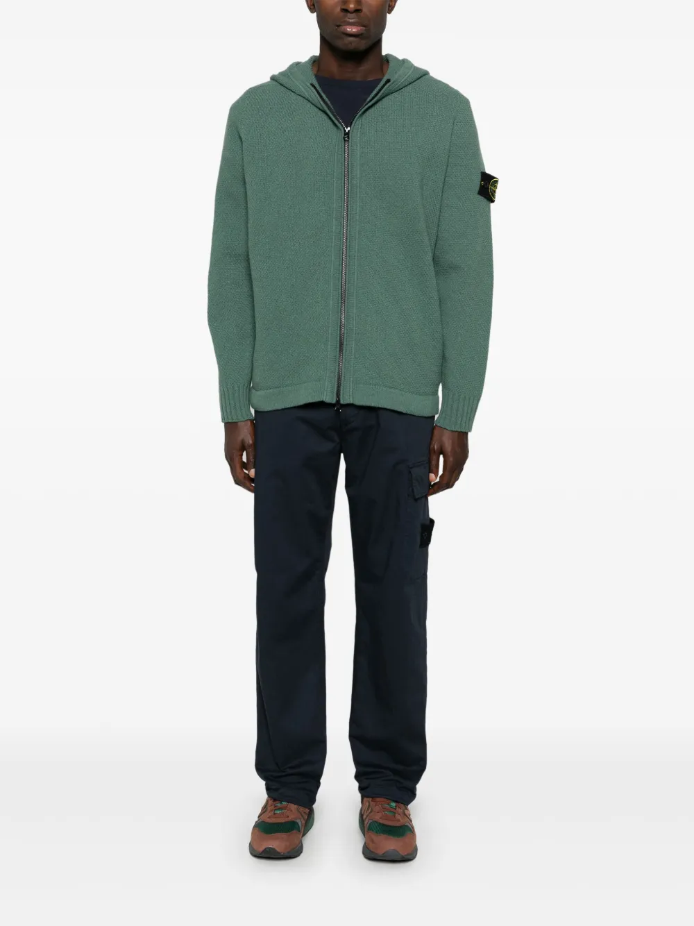 stoneisland Stone Island Cargo broek met Compass-logopatch - Blauw