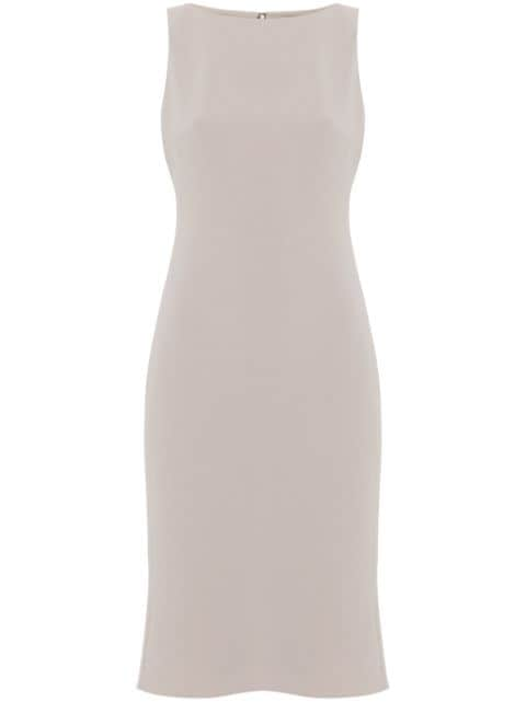 Theory crepe midi dress