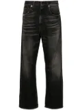 R13 logo-patch jeans - Grey