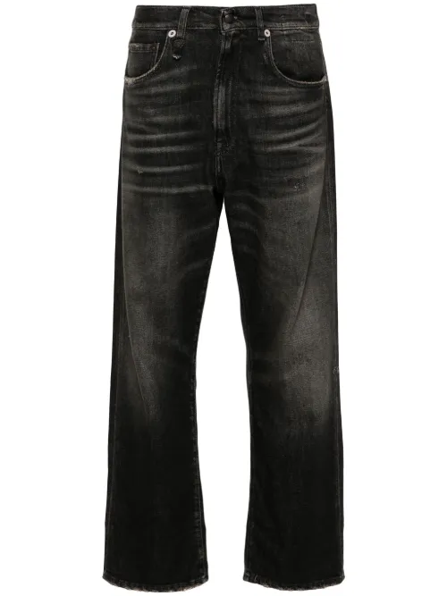R13 jean à patch logo - Gris - R13 - Modalova