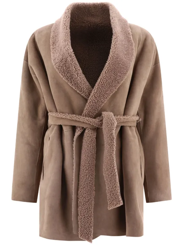 コート Salvatore Santoro Leather and shearling jacket 24818590_54809543_600.jpg
