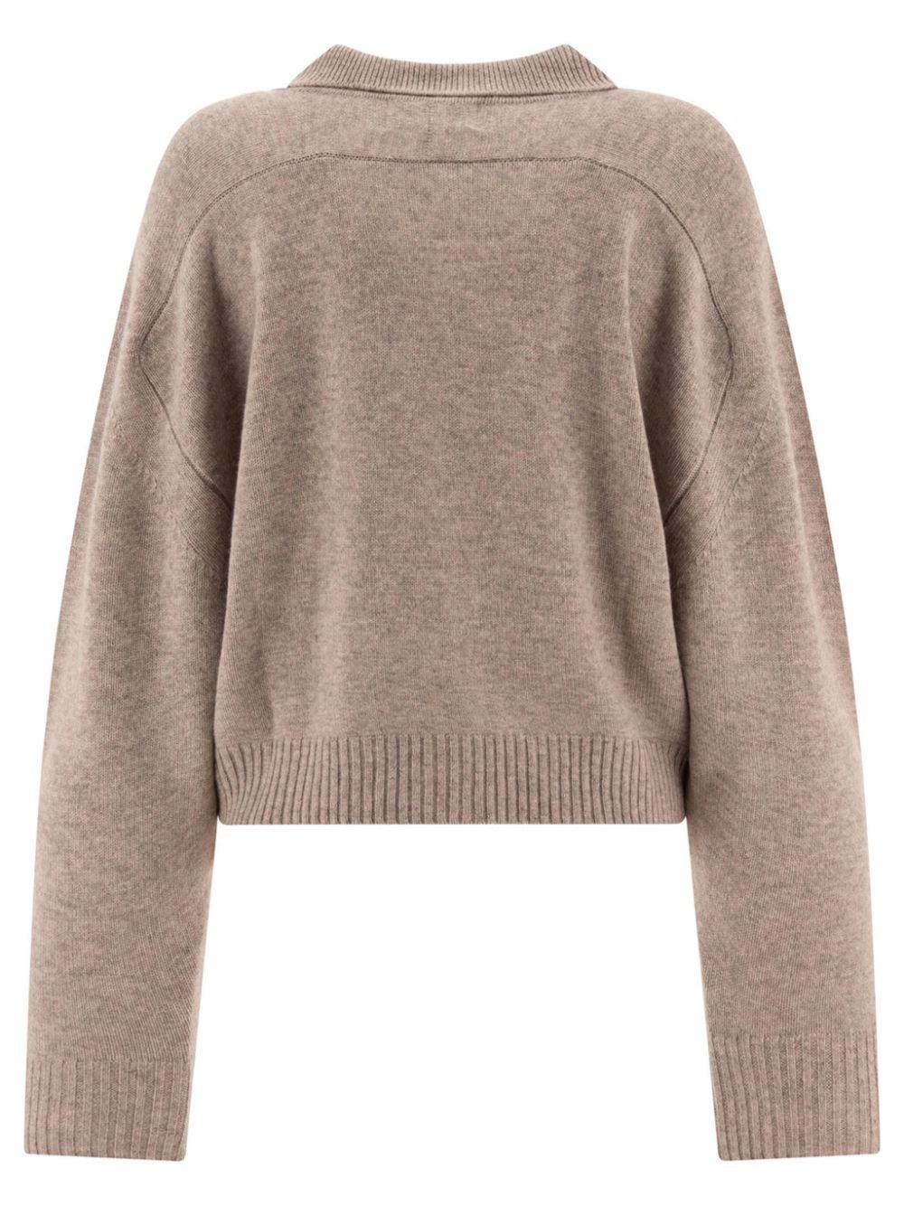 Loulou Studio Homere polo sweater - Beige