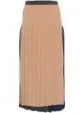 Semicouture Selenee midi skirt - Neutrals