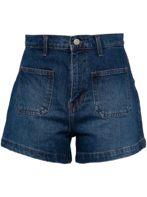 GANNI デニムショーツ 24 GANNI デニムショーツ | ブルー | FARFETCH JP
