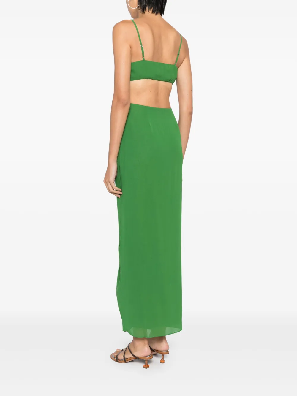 Reformation Alana tweedelig pak Groen